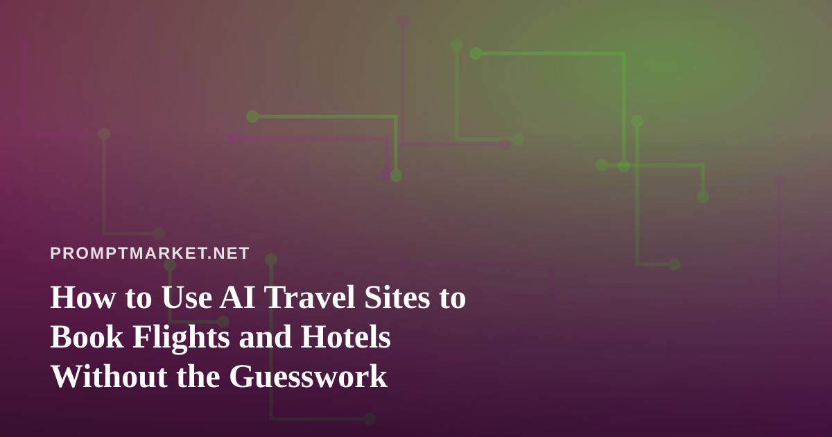 How to Use AI Travel Sites to Book Flights and Hotels Without the Guesswork